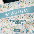 BUNDLE - Personalized Handbag & Flat Travel Pouch