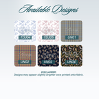 Personalized Flat Travel Makeup Pouch